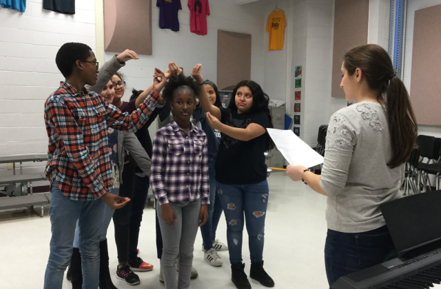 “Building Bridges” program participants putting their poetry in motion